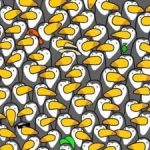 Пъзел за мегамозъци: само малцина ще открият пингвина за 30