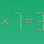 Трябва да премахнете 2 съвпадения, за да е вярно равенството: